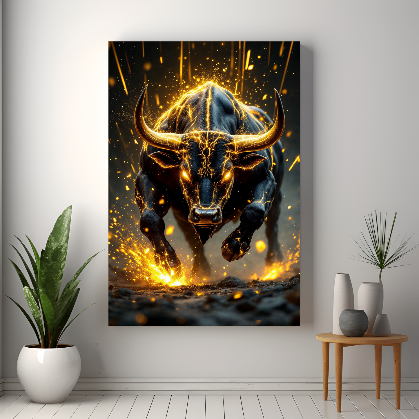 Crypto BullRun Wandbild – Hochauflösende Leinwand - 8 -