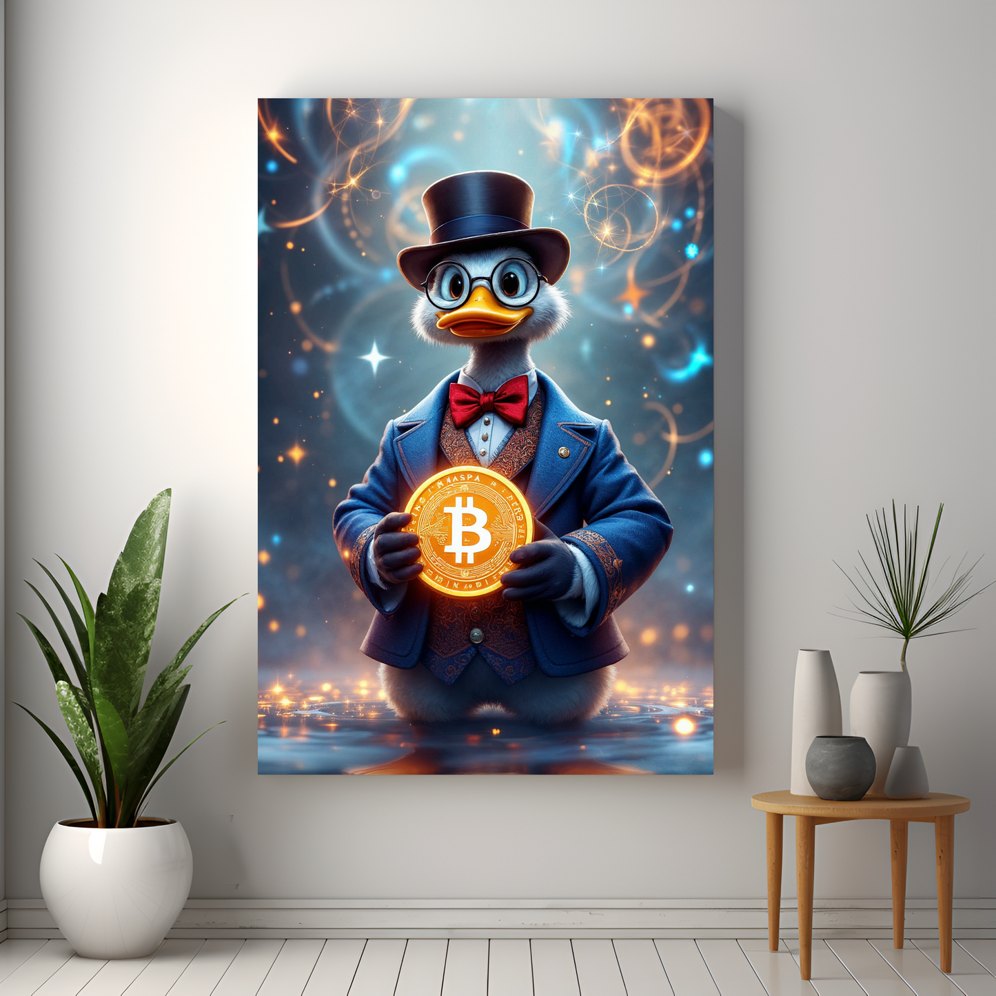 BITCOIN - Cryptocoin Wandbild – Hochauflösende Leinwand - 6 -