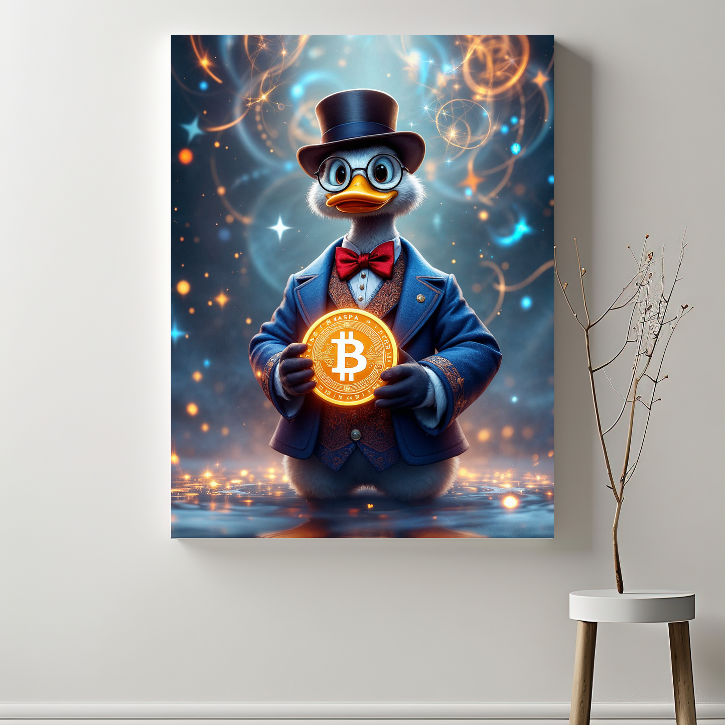 BITCOIN - Cryptocoin Wandbild – Hochauflösende Leinwand - 6 -