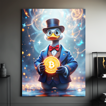 BITCOIN - Cryptocoin Wandbild – Hochauflösende Leinwand - 6 -